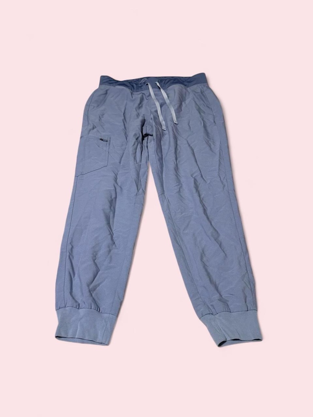 Figs Blue Women's Zamora Jogger Scrub Pants with Drawstring